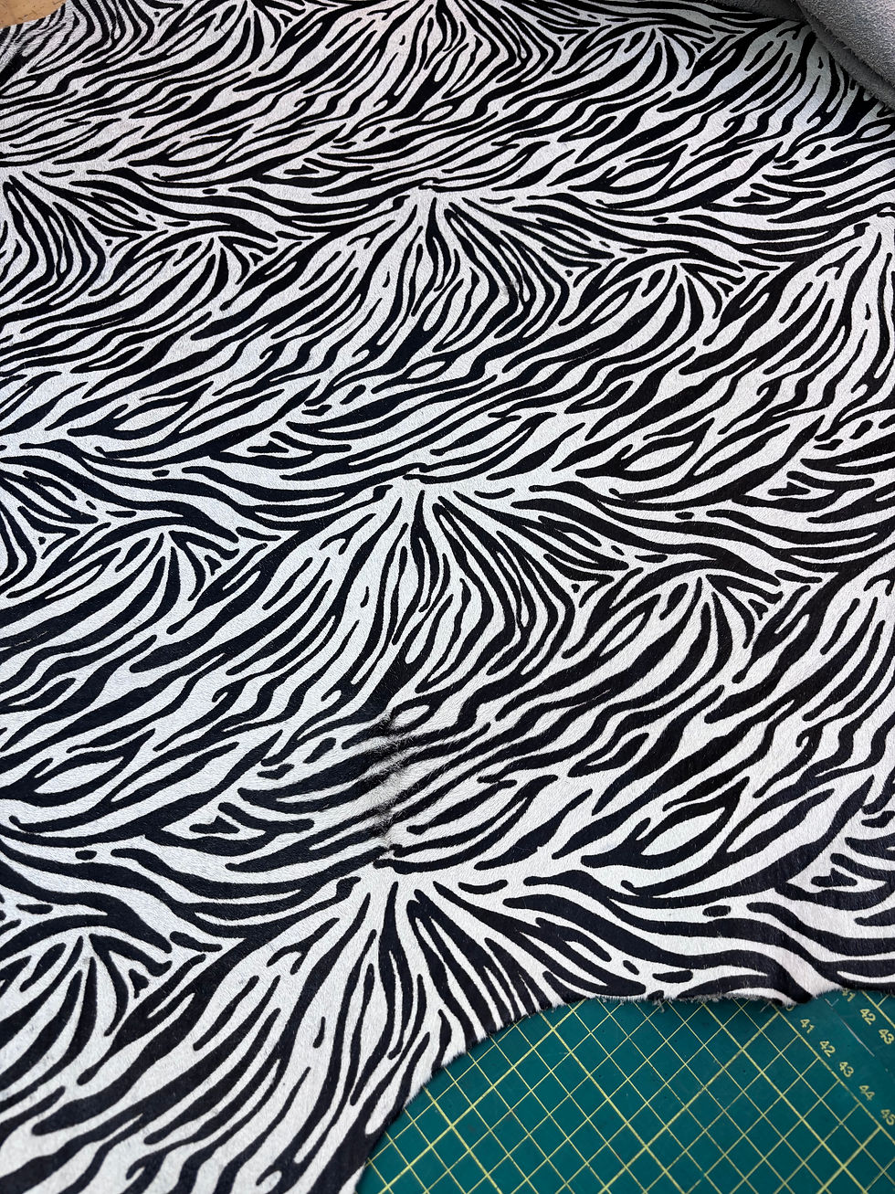 Thumbnail: Wild Zebra Leather