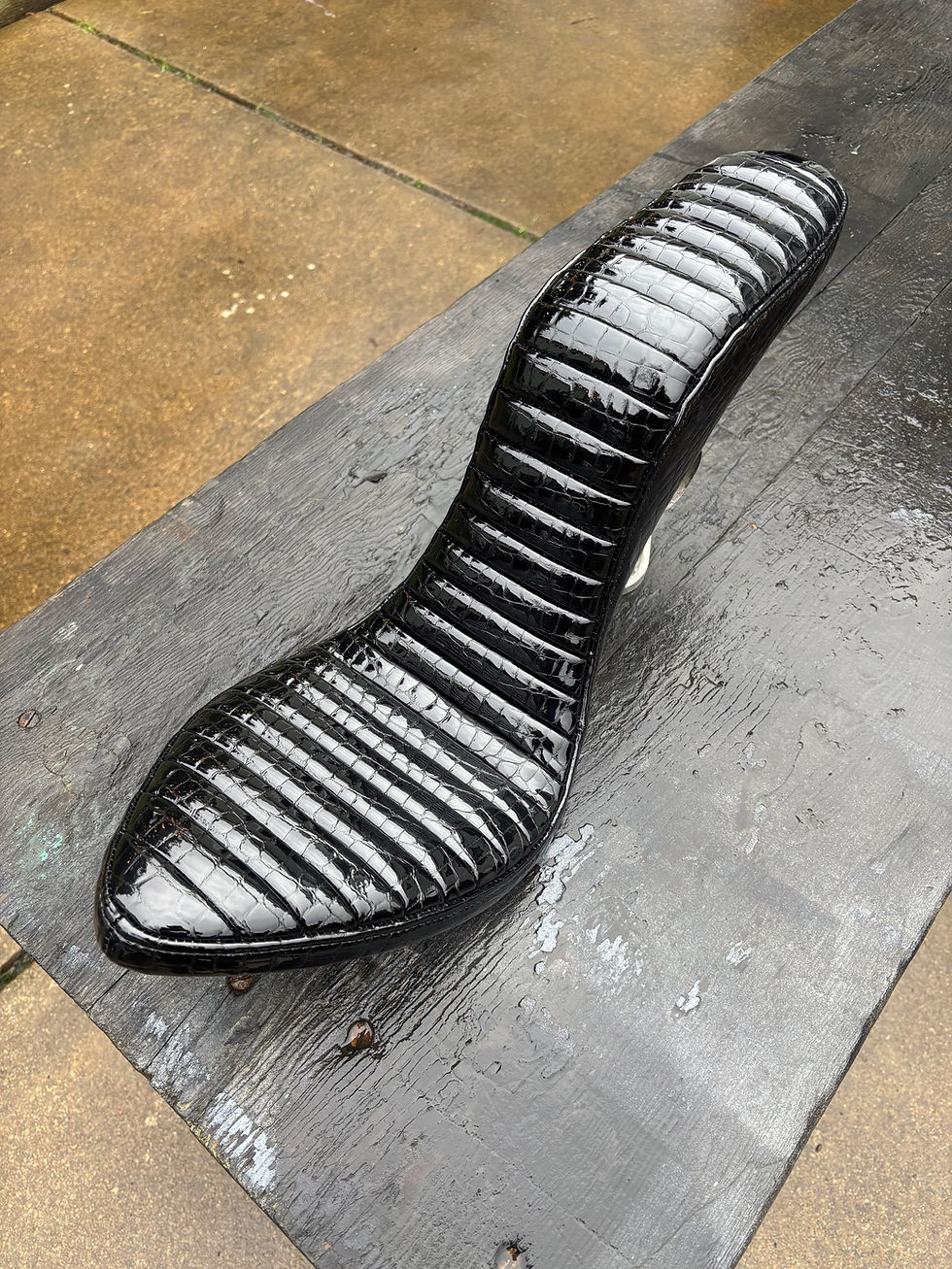 Thumbnail: Loveseat in Hi-Gloss Reptile