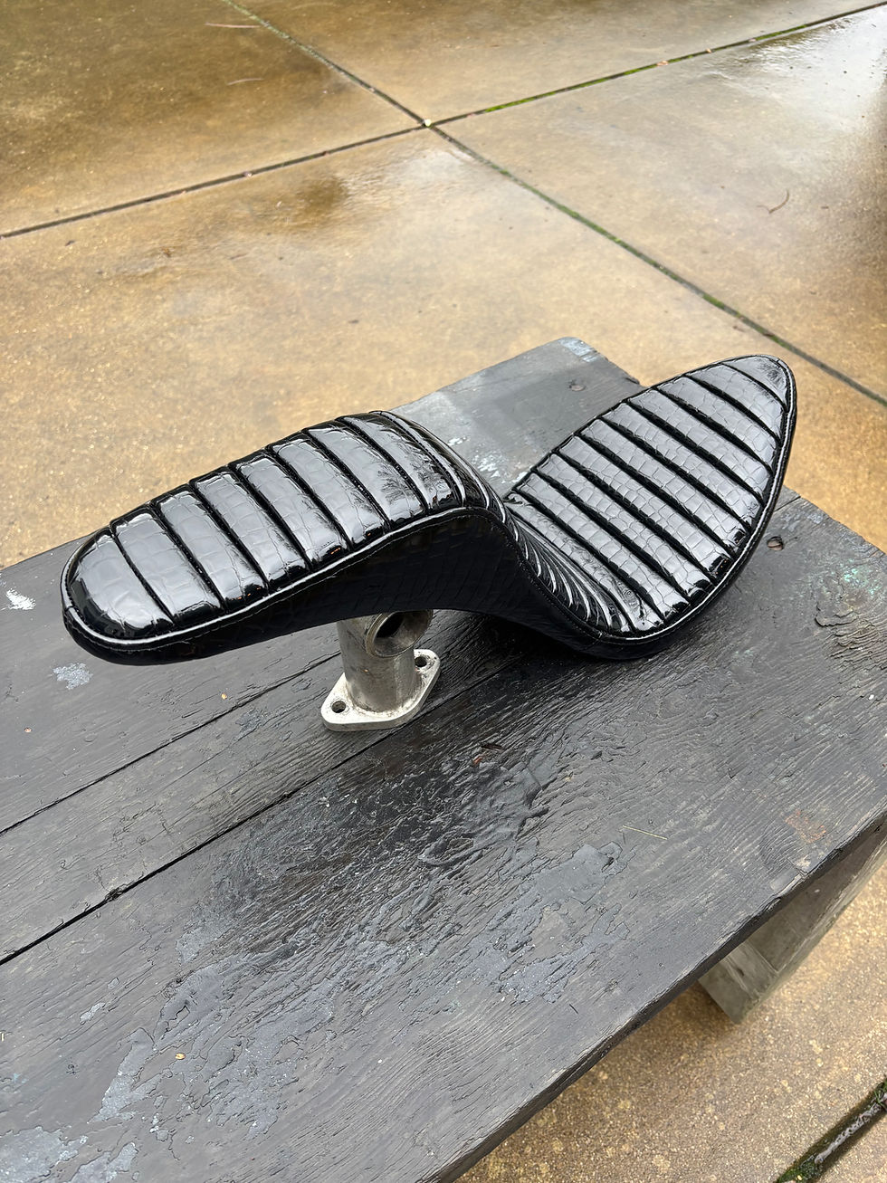 Thumbnail: Loveseat in Hi-Gloss Reptile