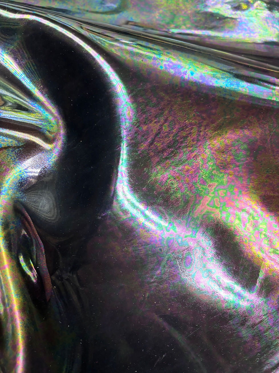 Thumbnail: Patent Oil Slick Leather