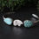Thumbnail: Wandering Bear Turquoise Cuff