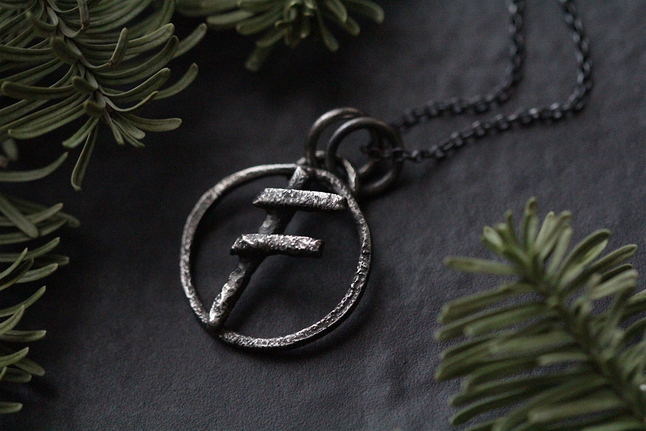 Fehu Rune Necklace