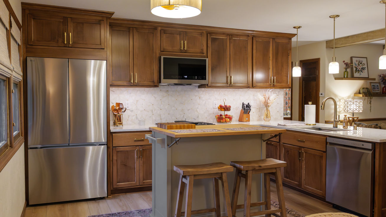 Modern Kitchen Remodel in Mukwonago, WI by Oak Ridge Contracting Inc. project photo 3