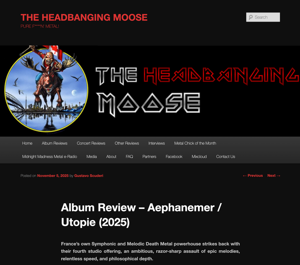 Headbanging Moose Review