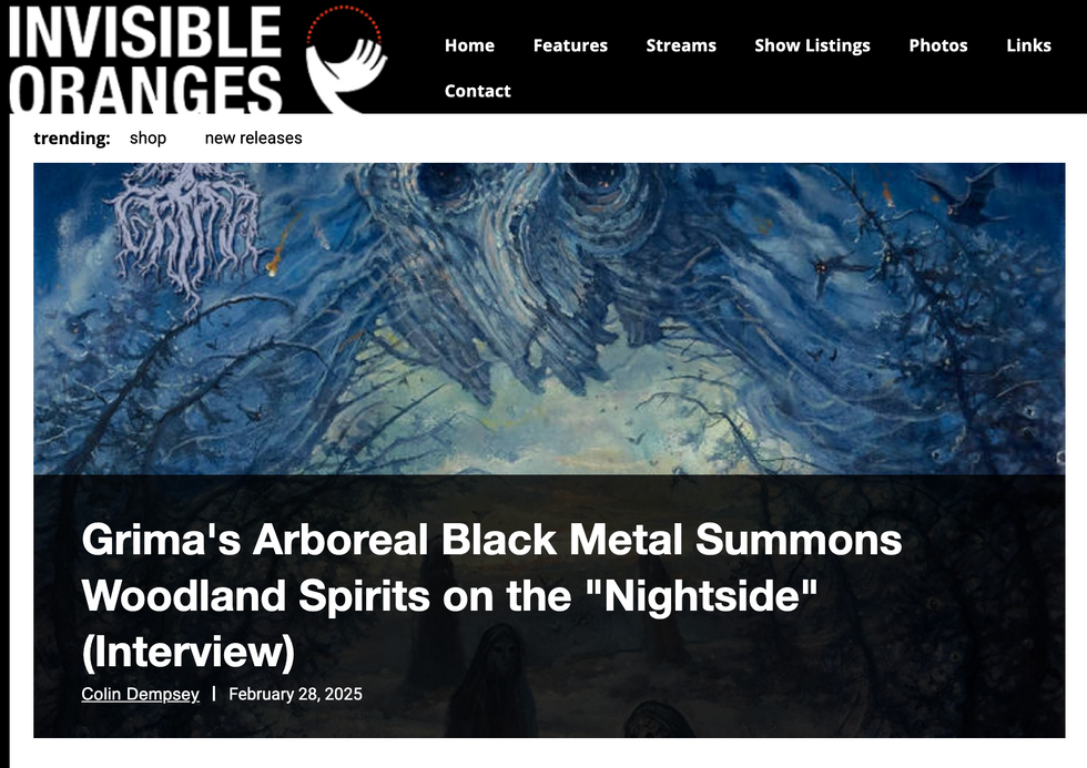 Invisible Oranges Feature