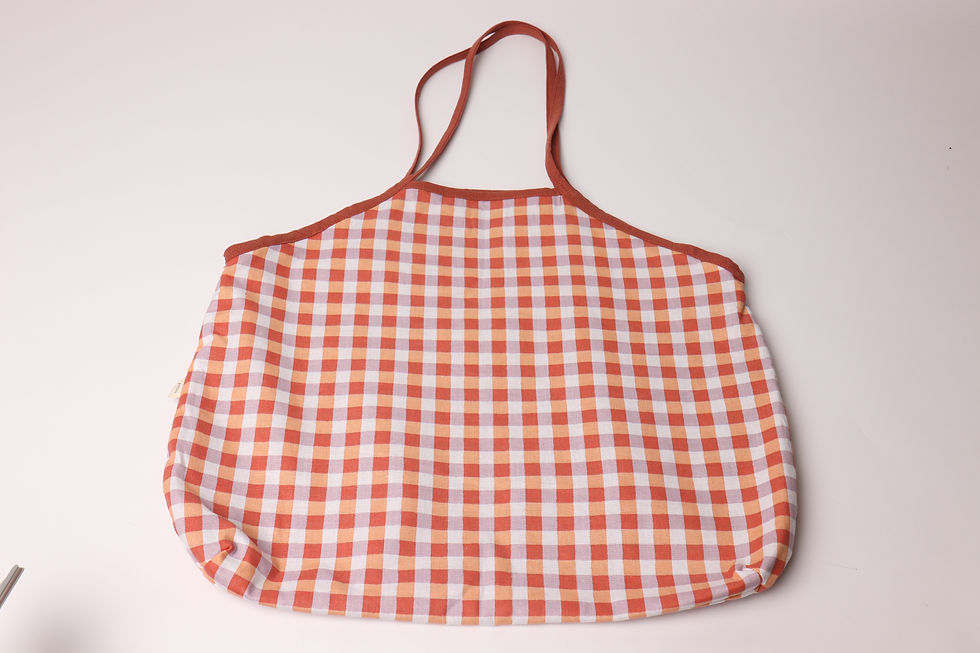 Miniaturbild: Tragetasche kariert – Shopper