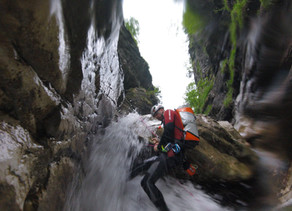 Canyoning Fortbildung Burggrabenklamm