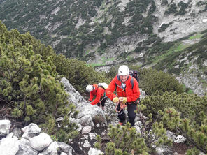 Gewitter Krippenstein Klettersteig