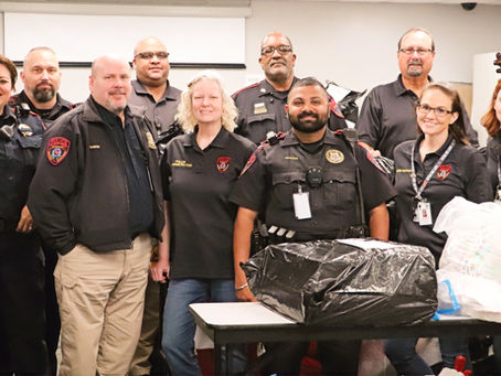 Katy ISD Santa Cops Reach Record Donations and Spread Holiday Cheer