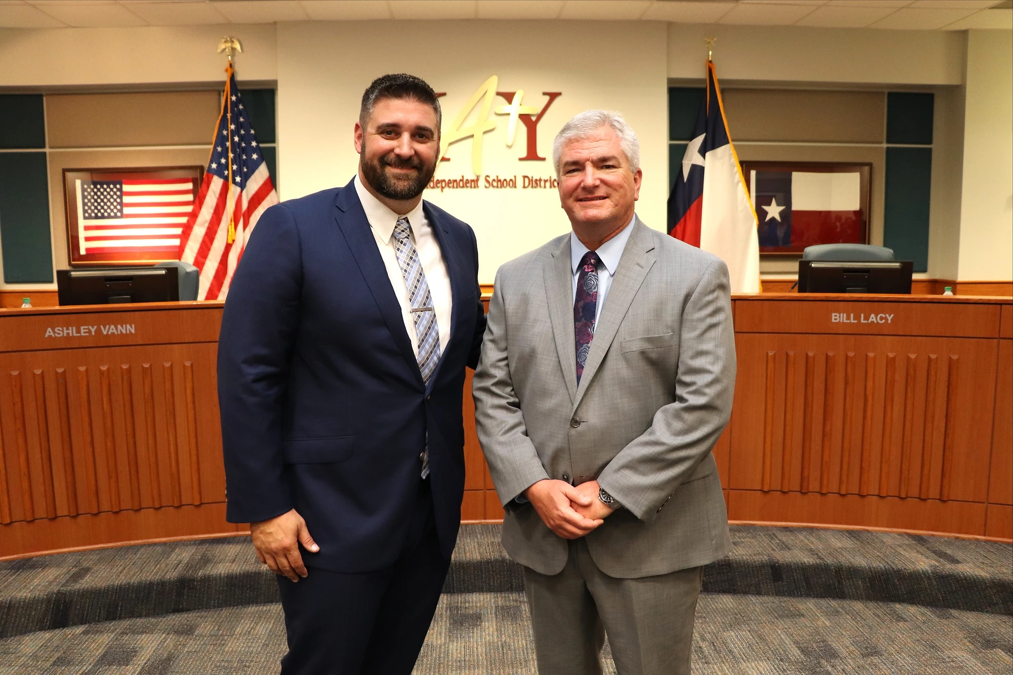 Katy Isd Board Of Trustees Take Office Announce New Coach For Cinco H
