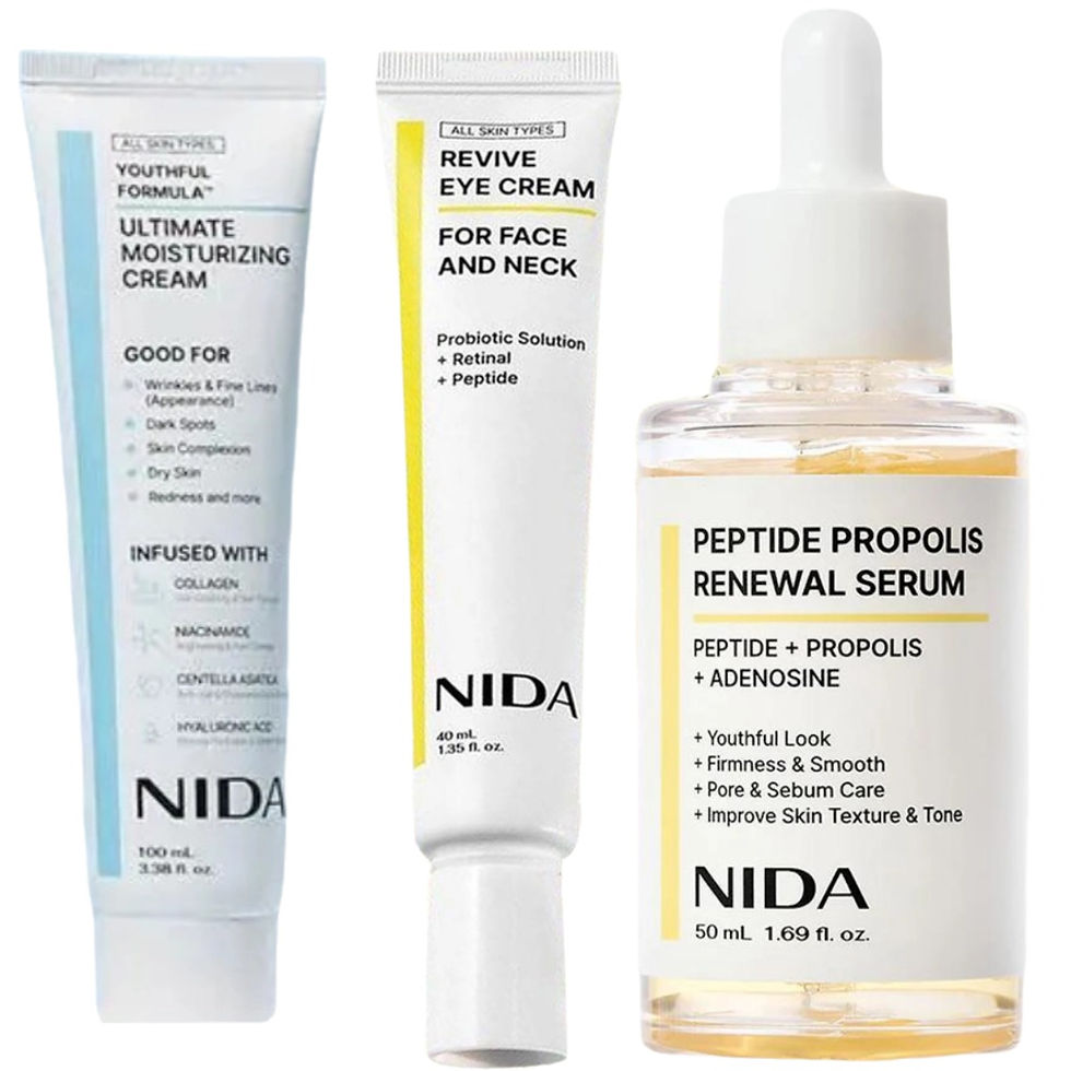 Thumbnail: NIDA Propolis Peptide Face Serum – Hydrating, Nourishing & Skin-Revitalising For