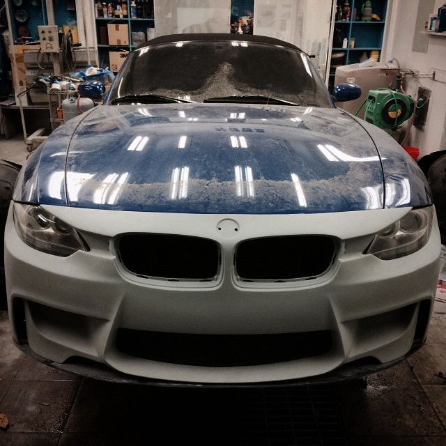 섬네일: bmw z4 e85 e86 euro shark edition front bumper