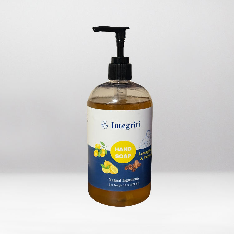 Lemongrass & Patchouli Liquid Hand Soap