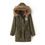 Thumbnail: Winter Long Fur Hooded Coat