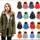 Thumbnail: Winter Long Fur Hooded Coat