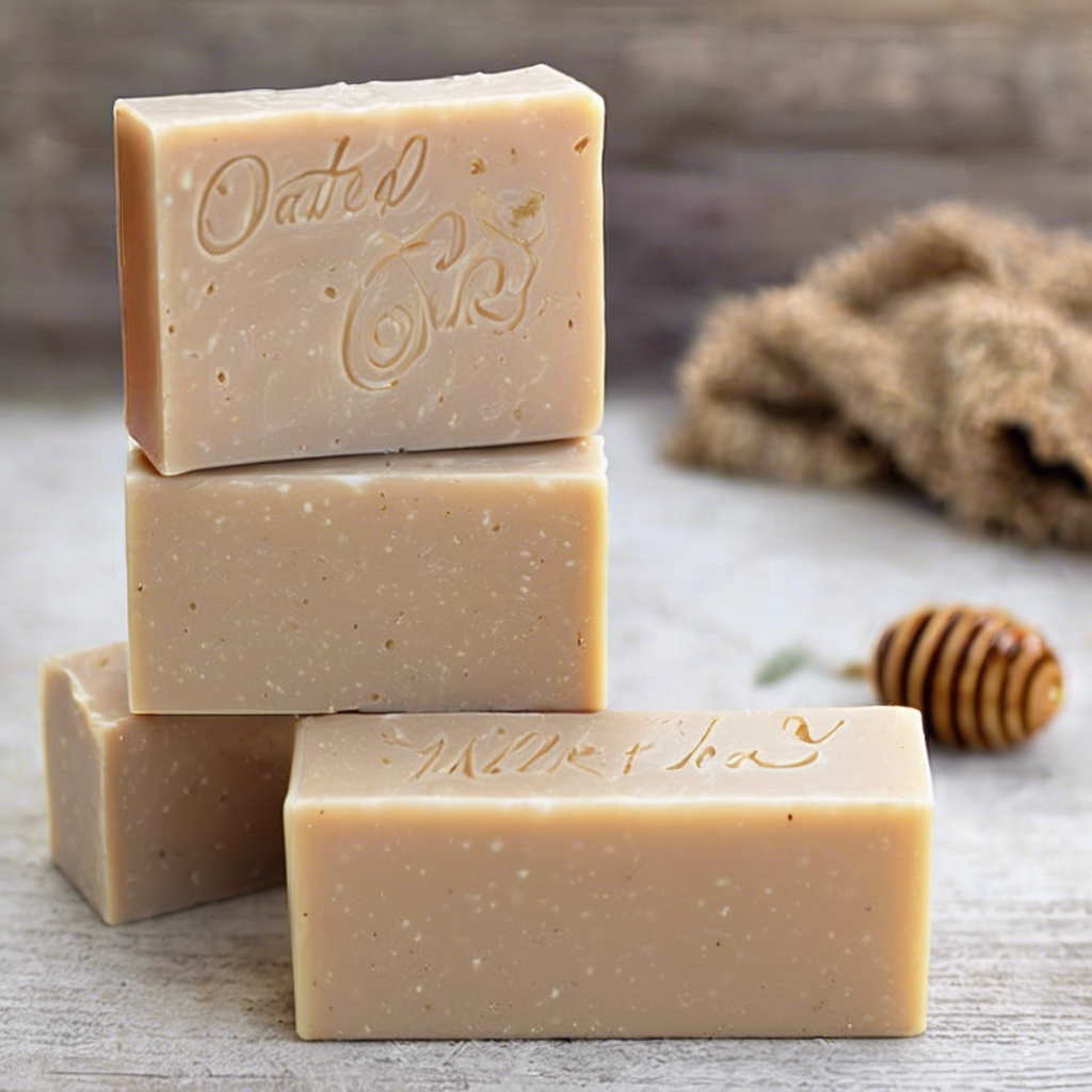 Oatmeal Milk & Honey Goat Milk Soap Bar