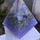 Thumbnail: NEW! Tall 'Angel of Sleep' Pointy Orgonite  Crystal Pyramid