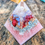 Thumbnail: NEW!  Tall Divine Love Crystal Orgonite Pointy Pyramid (2.5" tall)