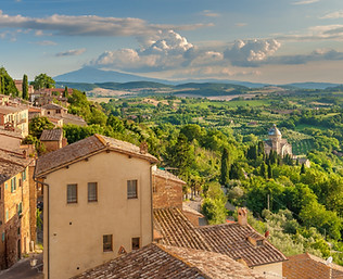Tuscany Countryside View during a Bella ITALIA Tours group tour