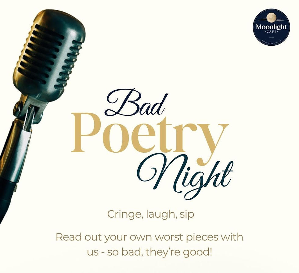Bad Poetry Night at the Moon Light Cafe
