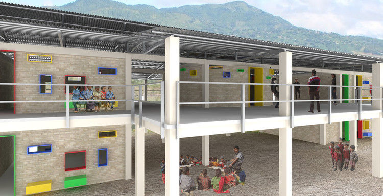 SHoP diseña 50 nuevas escuelas en la reconstrucción de Nepal