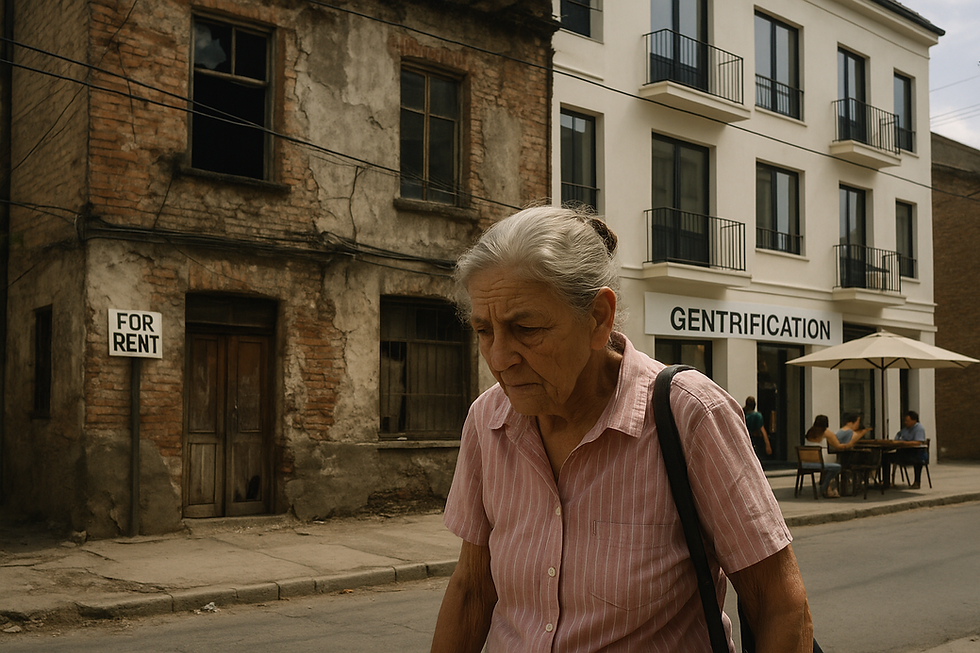 Gentrificación: en realidad, una burbuja inmobiliaria disfrazada de desarrollo urbano
