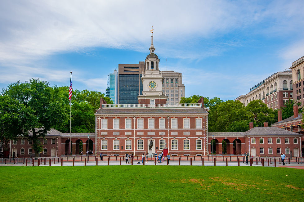 Independence Hall (1753) – Filadelfia, Pensilvania