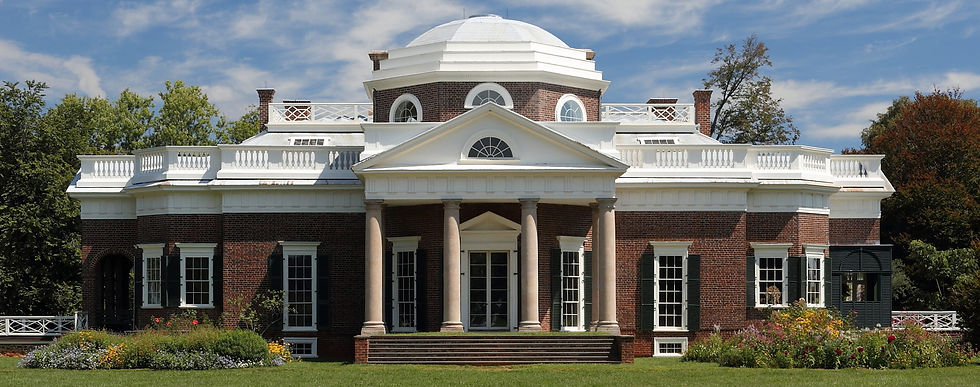 Monticello (1772) – Charlottesville, Virginia