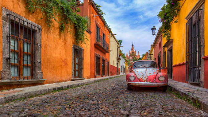 Mexico is the most popular international destination for Americans.
