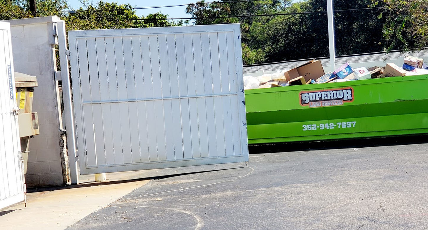 Superior Dumpster Rentals. Spring Hill, Florida. Hernando, Pasco, and Citrus County Florida.