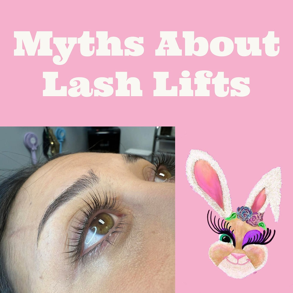Myths about lash lifts