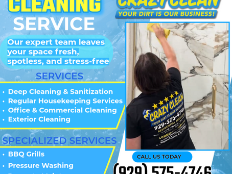 Transforming Spaces: The Unsung Benefits of Choosing Crazy Clean Professional Cleaning Services in Staten Island and Tampa