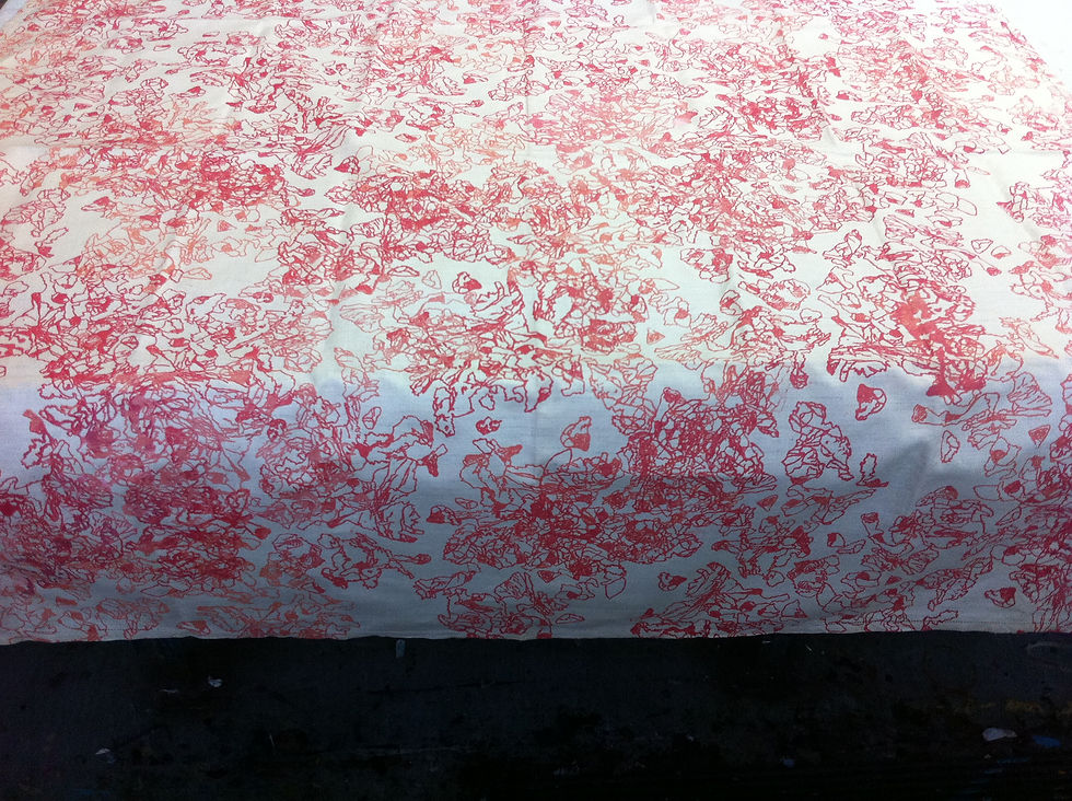 Coral Petal Tablecloth