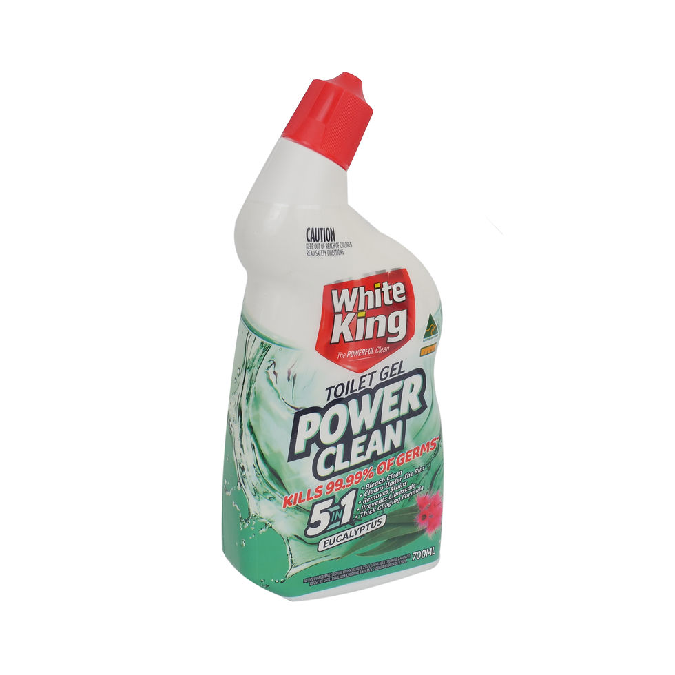 White King Powerclean Toilet Gel Eucalyp