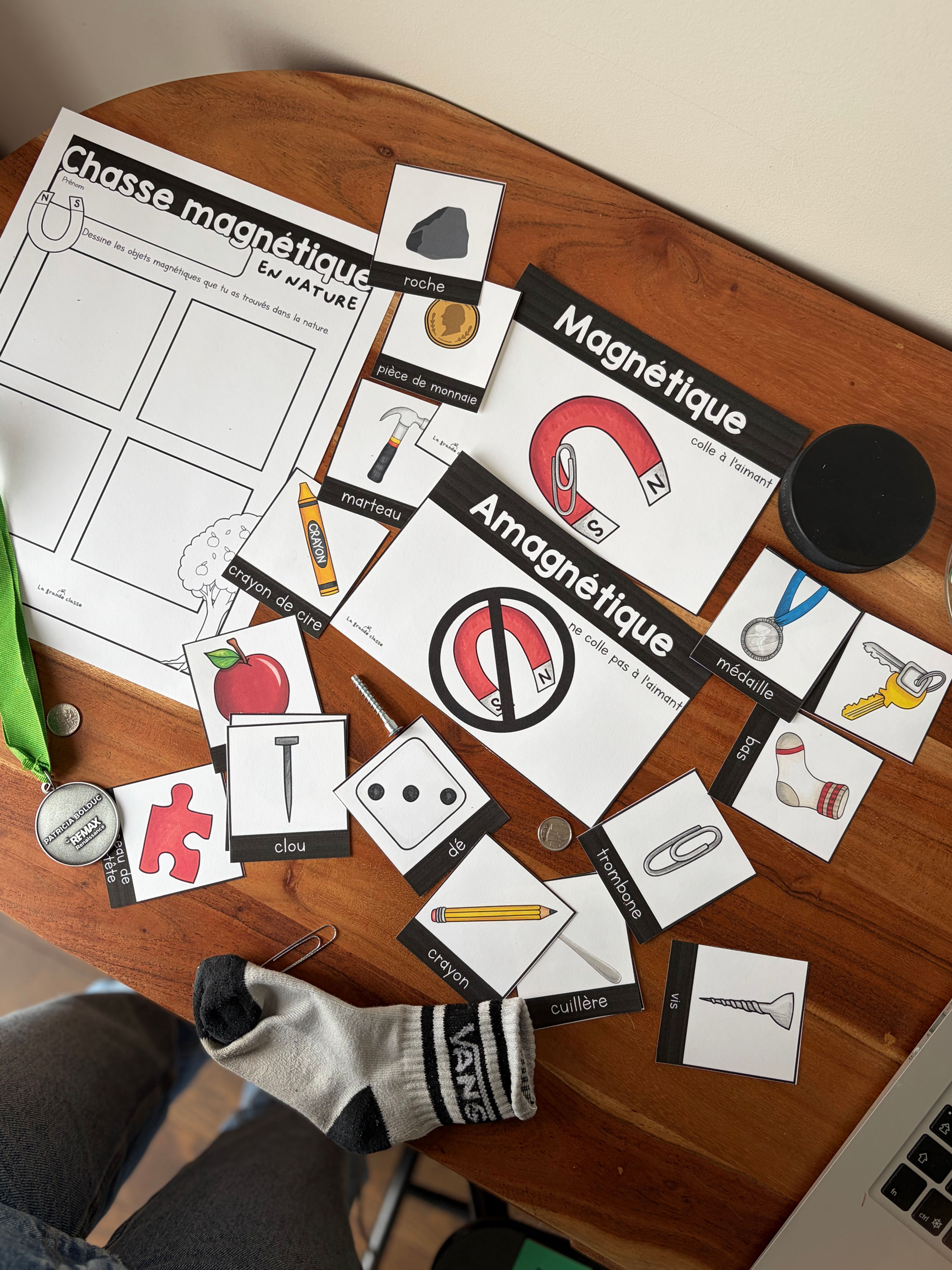 Sciences au préscolaire : magnétisme