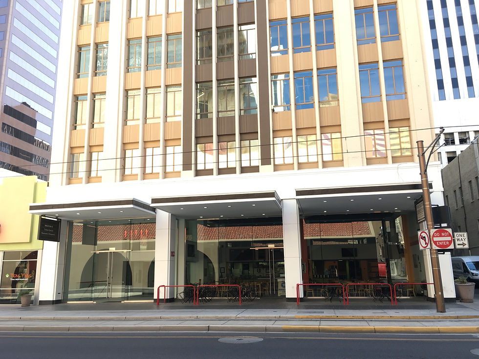 heard new exterior at ground level