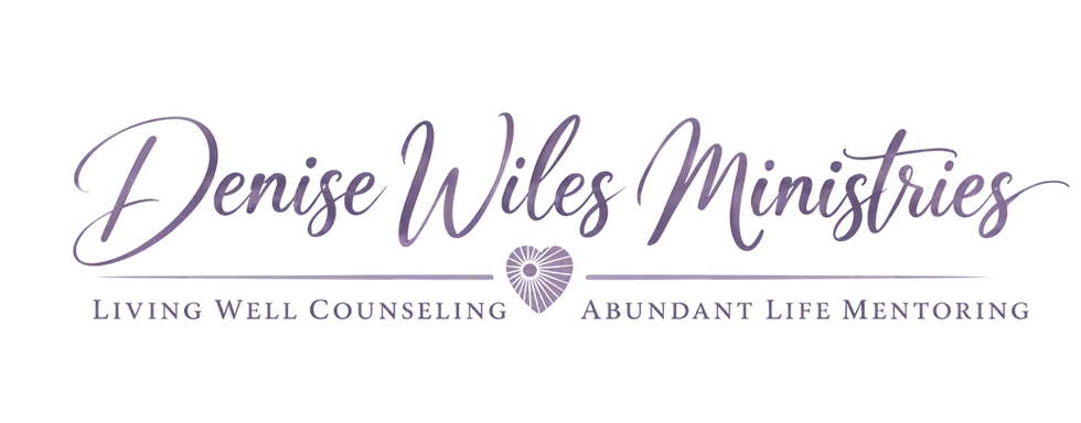 Denise Wiles Ministries womens christian ministry book logo