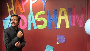 Students celebrate Dashain festival