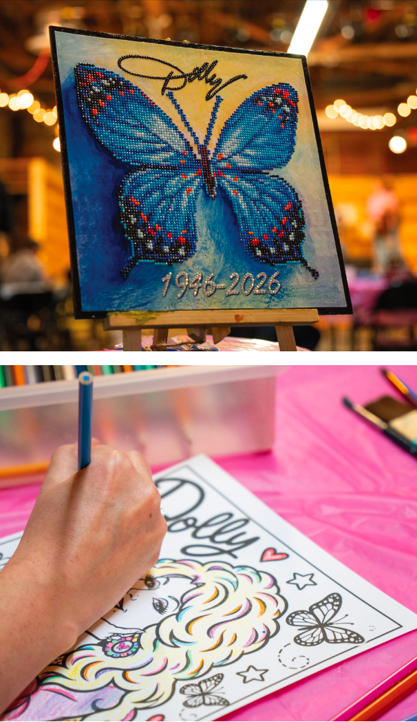 Attendees participate in Dolly Parton themed activities in honor of her legacy. Austin Horne photos