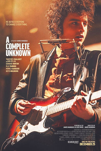 "A Complete Unknown" poster art