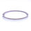 Thumbnail: White Gold Sparkle Bangle