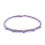 Thumbnail: Five Crystal Bezel Cuff (Thin)