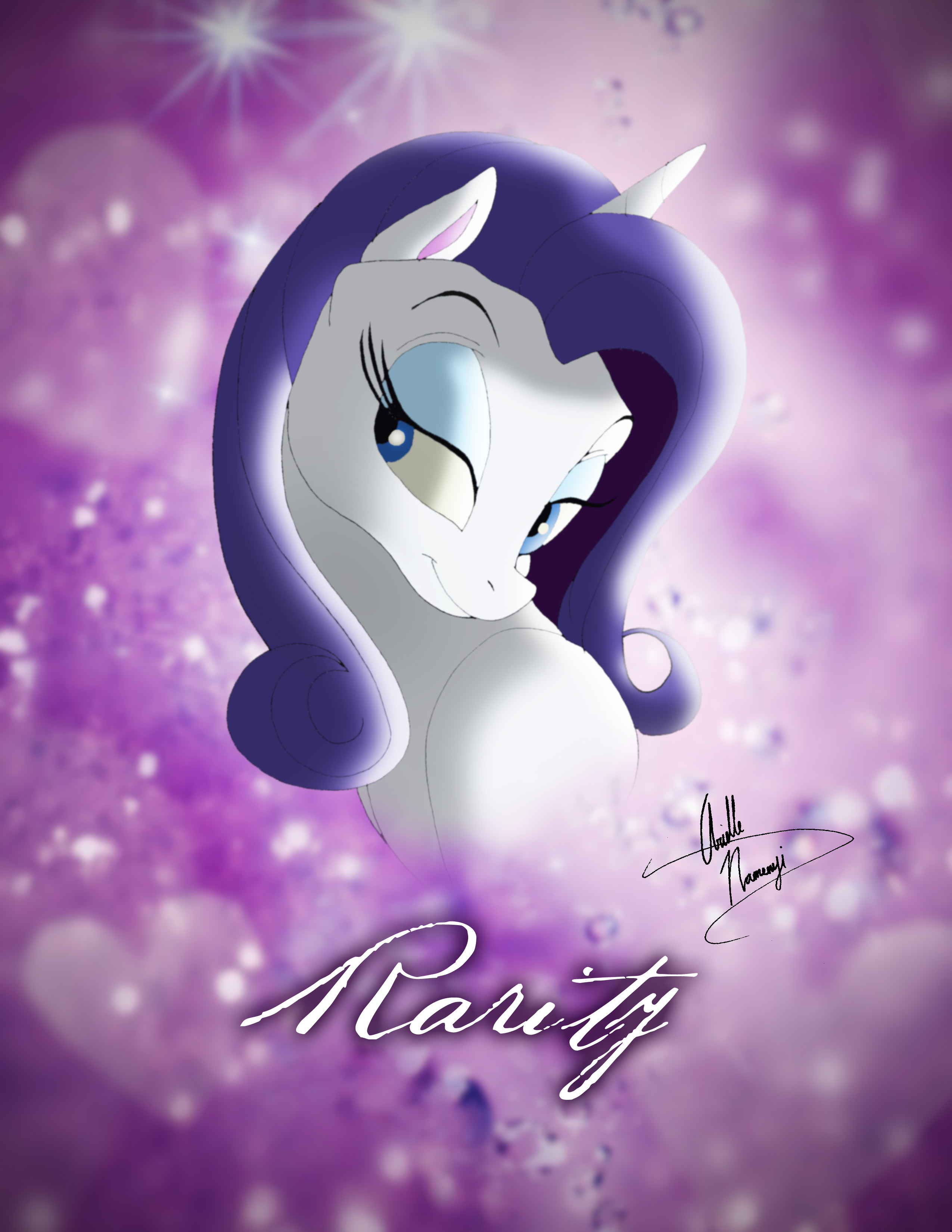 Rarity Disney Style