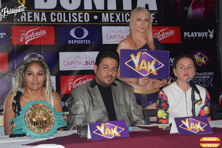 CONFERENCIA DE PRENSA ‘BARBY’ JUÁREZ Y ‘BONITA’ BERMÚDEZ