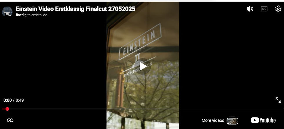 Café und Restaurant Einstein am Mommseneck 
