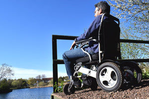 Thumbnail: KWK D09 Style-Heavy Duty Electric Wheelchair - 21