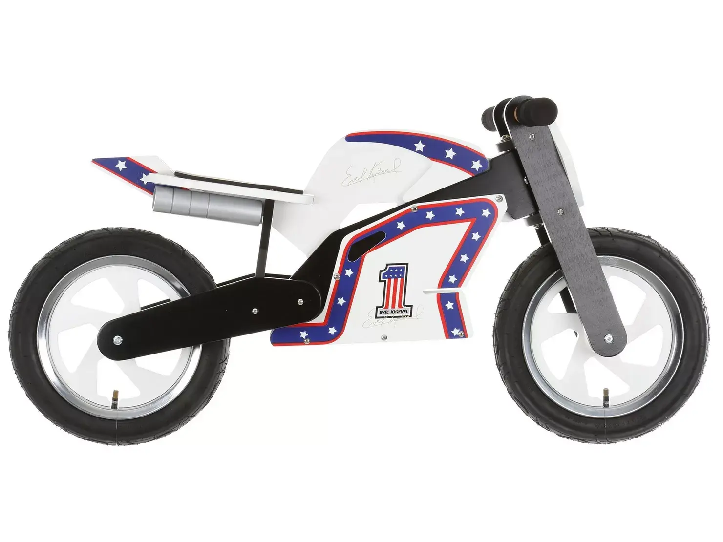 Kiddimoto Hero Evel Knievel Balance Bike - 12" Wheel