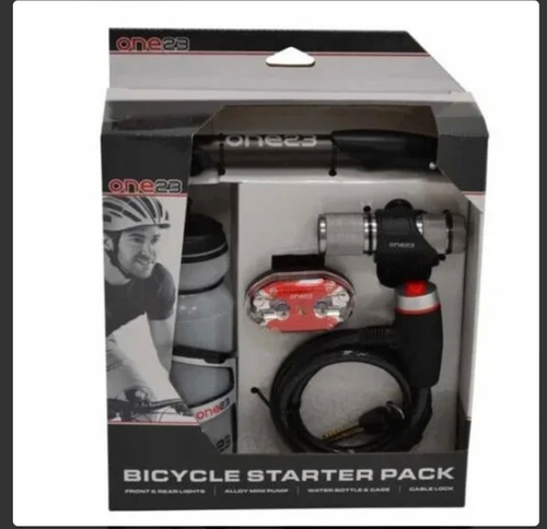 Pack De Démarrage Vélo One23 - Inclut éclairage Avant/arrière Pack De Démarrage Vélo One23 - Inclut éclairage Avant/arrière