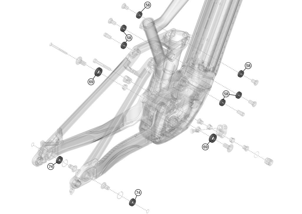 Lapierre BEARING SET LP OVV GEN5 FS AL