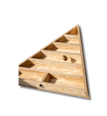 PALATO - jeu de palet planche triangle